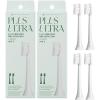 image:imagePlus Ultra Eco Friendly Toothbrush Replacement Heads 4 Pack  Designed for Sonic Powered Electric Toothbrushes  Made with Recycled Plastic  Soft Toothbrush for Sensitive Teeth