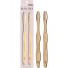 image:imagePlus Ultra EcoFriendly Bamboo Toothbrush 4Pack  Soft Bristles for Sensitive Gums  Sustainable Biodegradable Moso Bamboo  All Natural and BPA Free with Positive Affirmations Etched on Handles2 Count Pack of 1