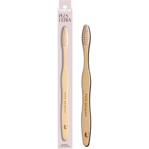 Plus Ultra Bamboo Toothbrush – BPA Free Soft Bristle for Adults – Dentist-Approved All-Natural with “Hello Gorgeous” Etched on Handle(Hello Gorgeous)