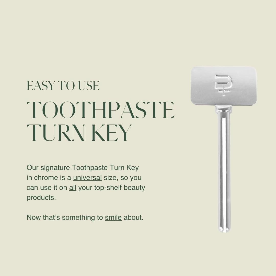 image:imageToothpaste Turn Key Metal Tube Squeezer Maximize Toothpaste Creams Paint Makeup amp Beyond EasytoUse Roller Tool for Savings amp Convenience Plus UltraToothpaste Turnkey