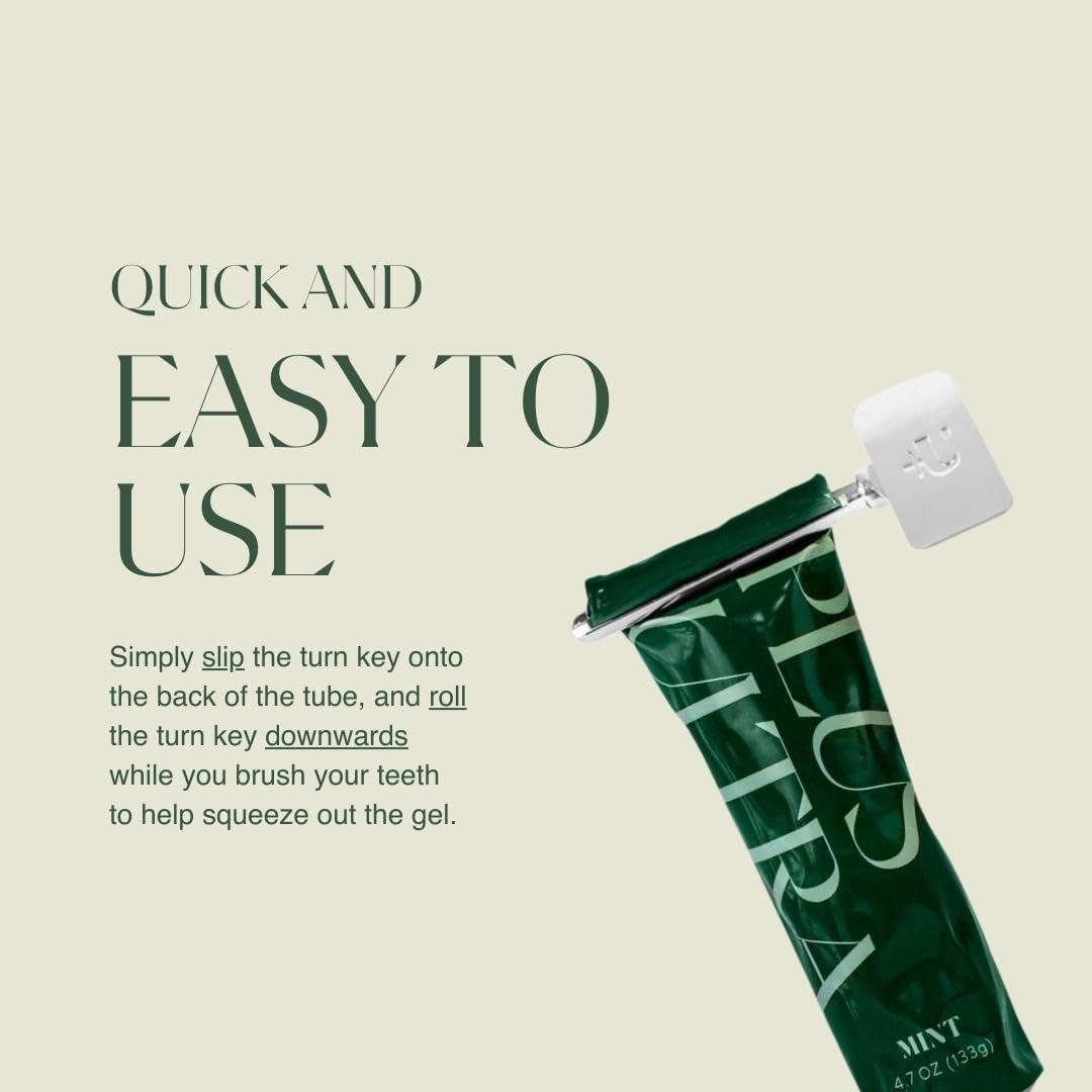 image:imageToothpaste Turn Key Metal Tube Squeezer Maximize Toothpaste Creams Paint Makeup amp Beyond EasytoUse Roller Tool for Savings amp Convenience Plus UltraToothpaste Turnkey